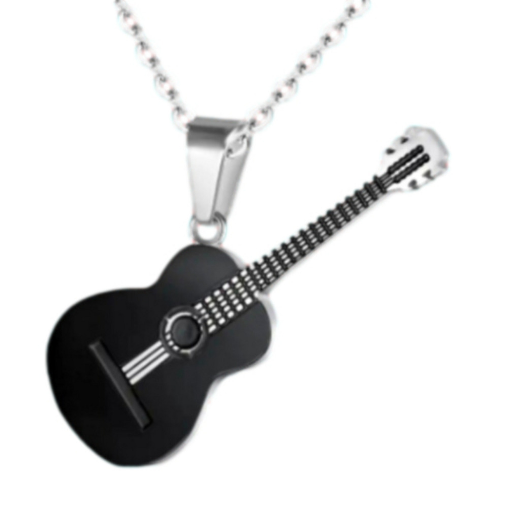 Calling All Rock 🤘 Stars ⭐⭐ Guitar 🎸 Pendant Fashion Necklace Unisex 🚻 🎁
